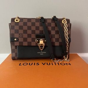 Damier Ebene Vavin PM Black